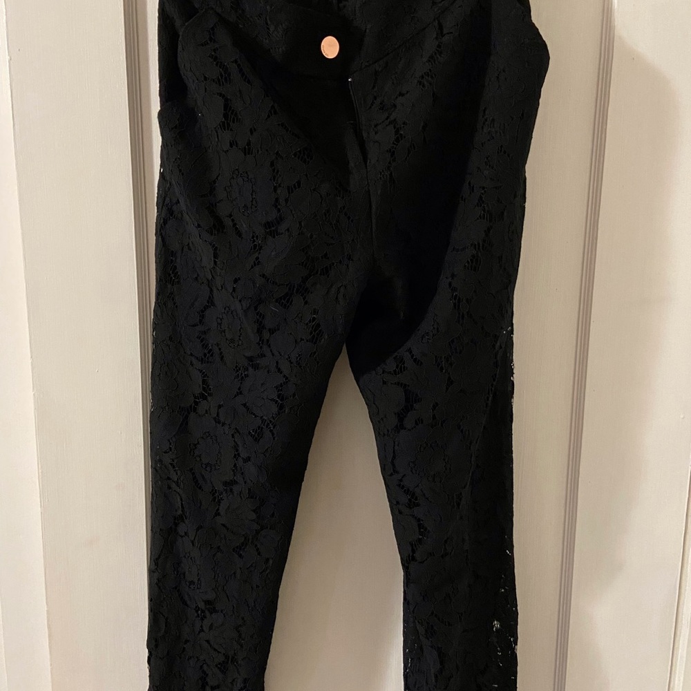 Ted Baker London Black Lace Pants